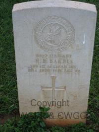 Dar Es Salaam War Cemetery - Barnes, Vyvyan Barron